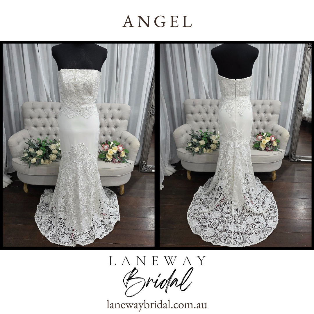 Angel Wedding Dress - SAMPLE