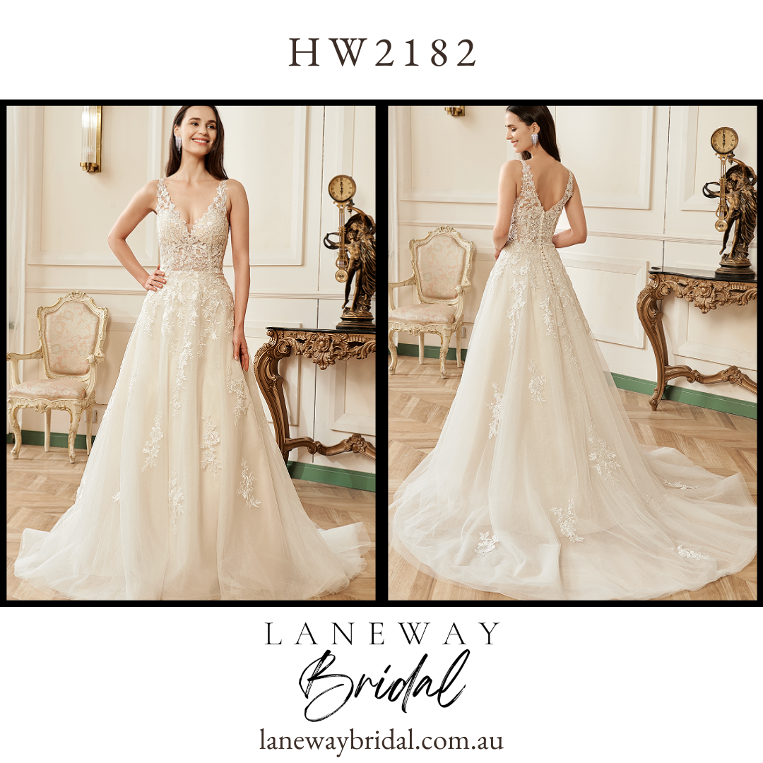 HW2182 Wedding Dress by Herawhite Bridal