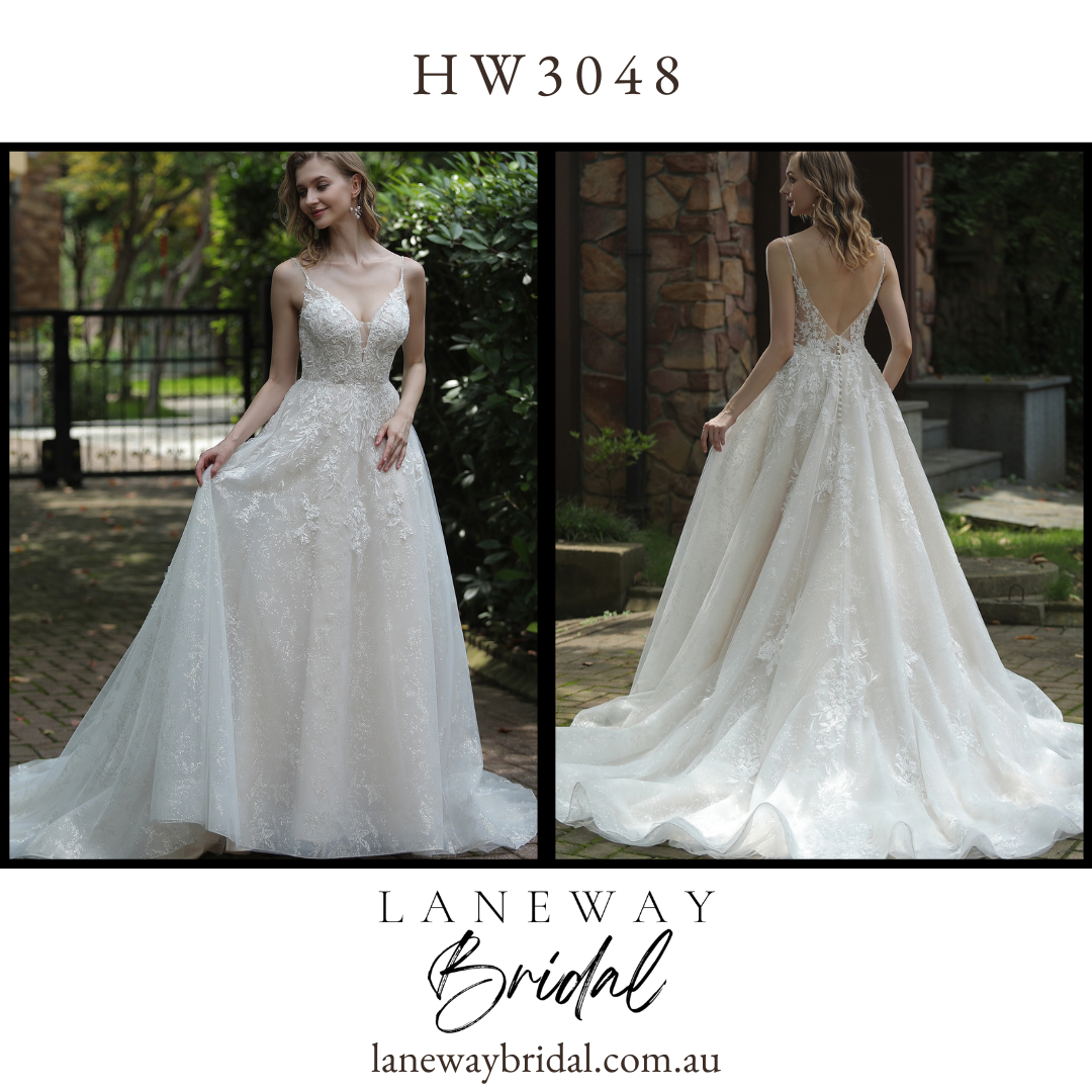 HW3048 Wedding Dress by Herawhite Bridal