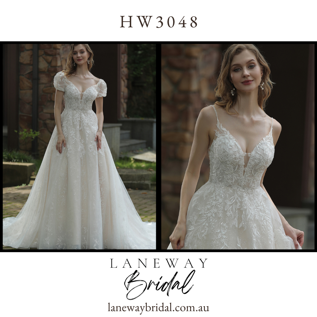 HW3048 Wedding Dress by Herawhite Bridal