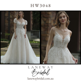 HW3048 Wedding Dress by Herawhite Bridal