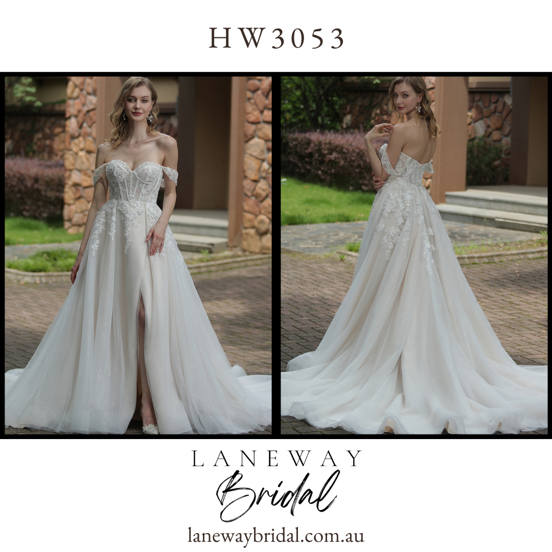 HW3053 Wedding Dress by Herawhite Bridal
