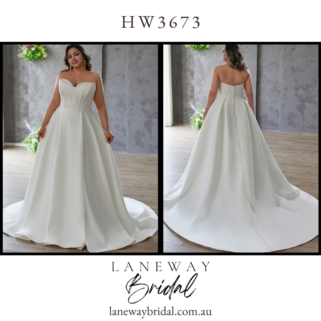 HW3673 Wedding Dress - SAMPLE