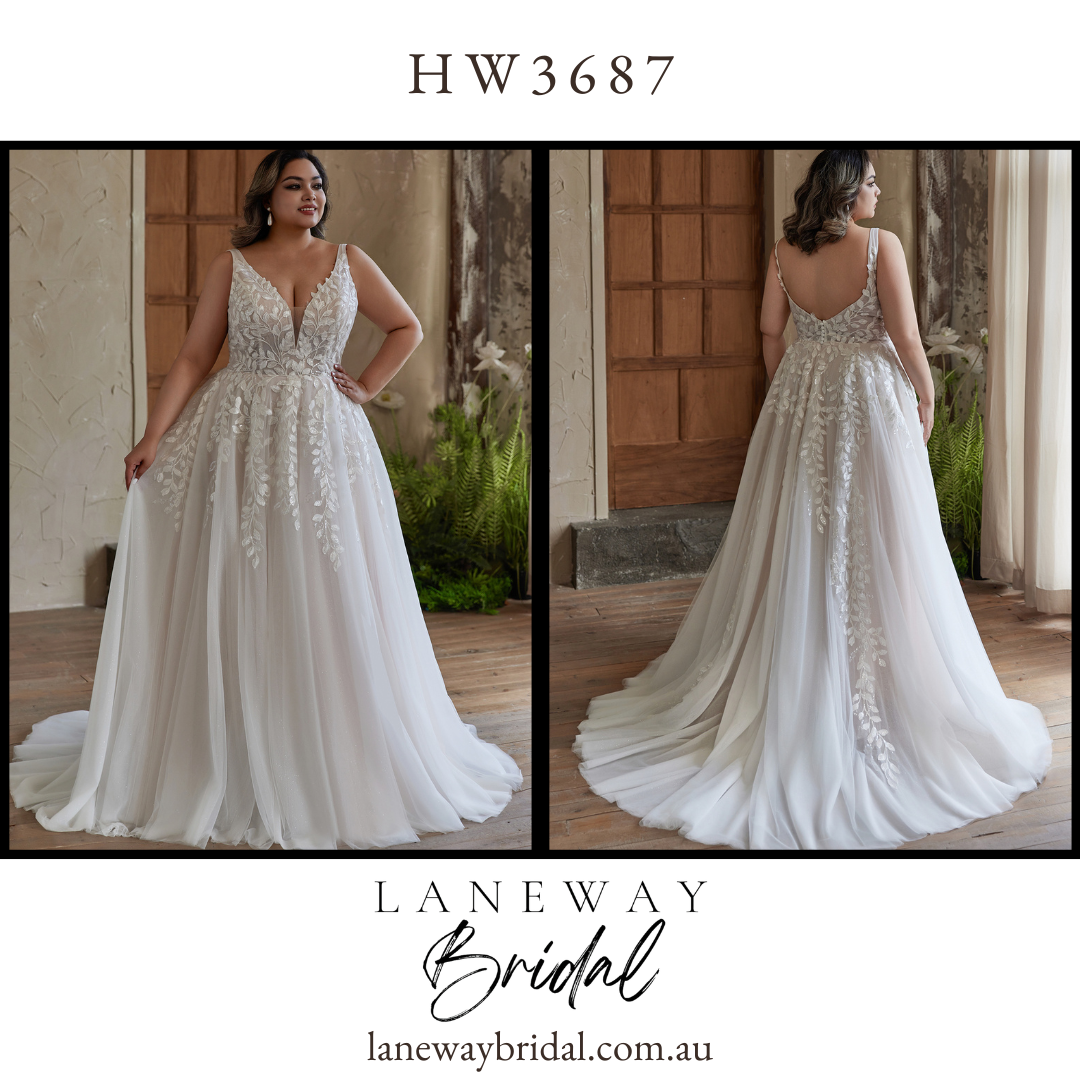 HW3687 Wedding Dress - SAMPLE