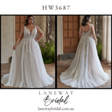 HW3687 Wedding Dress - SAMPLE