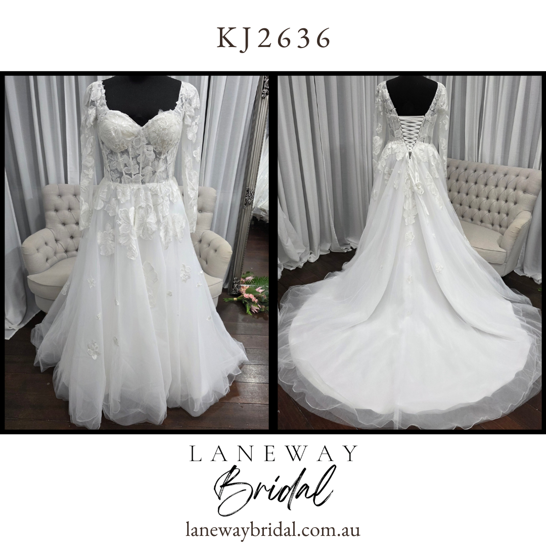 KJ2636 Wedding Dress - SAMPLE