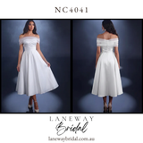 NC4041 Tea-Length Wedding Dress - SAMPLE