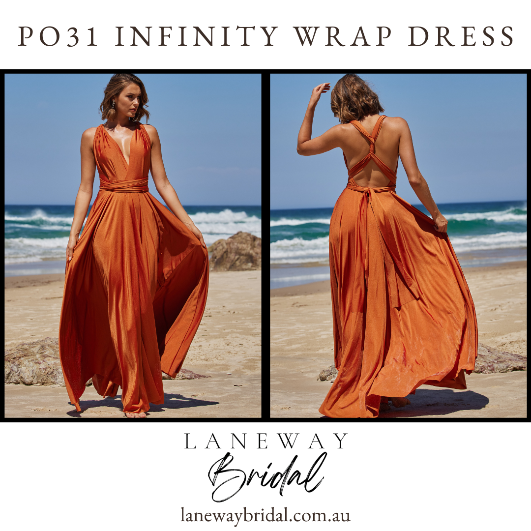 PO31 Infinity Wrap Dress by Tania Olsen Designs