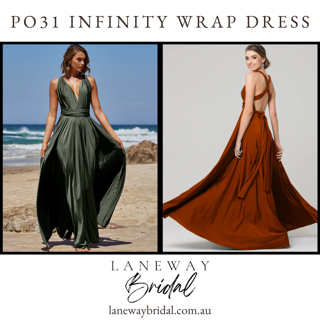 PO31 Infinity Wrap Dress by Tania Olsen Designs