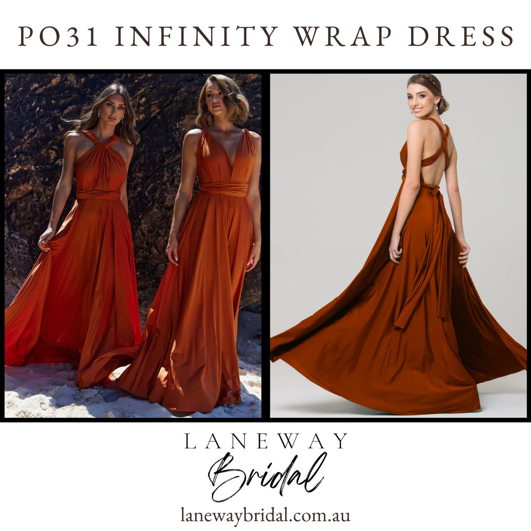 PO31 Infinity Wrap Dress by Tania Olsen Designs