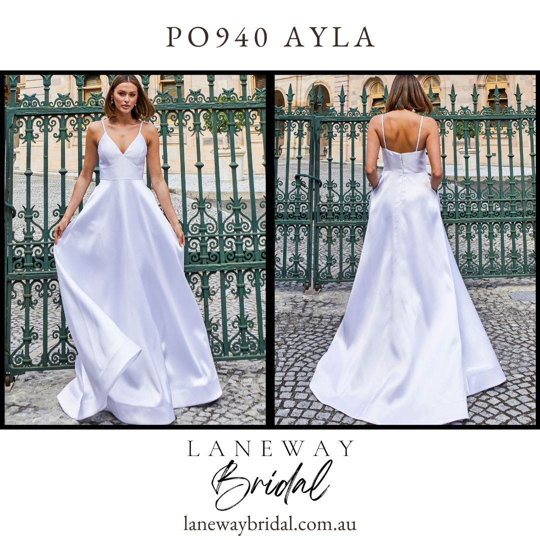PO940 Ayla Wedding Dress by Tania Olsen Designs