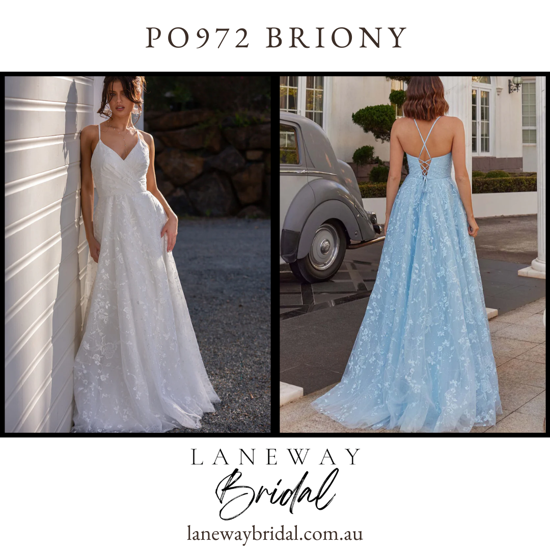 PO972 Briony Wedding Dress by Tania Olsen Designs