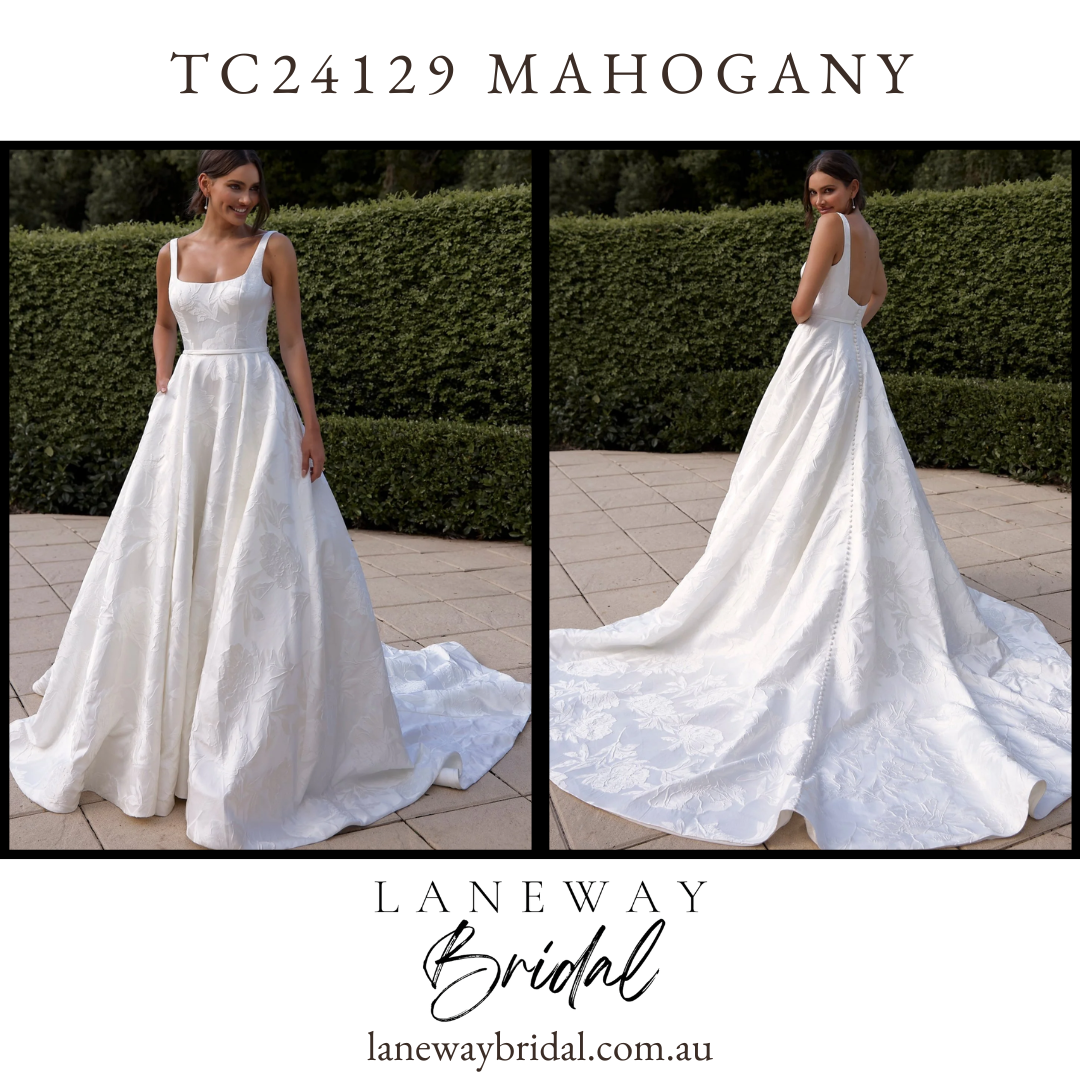 TC24129 Mahogany Wedding Dress - SAMPLE