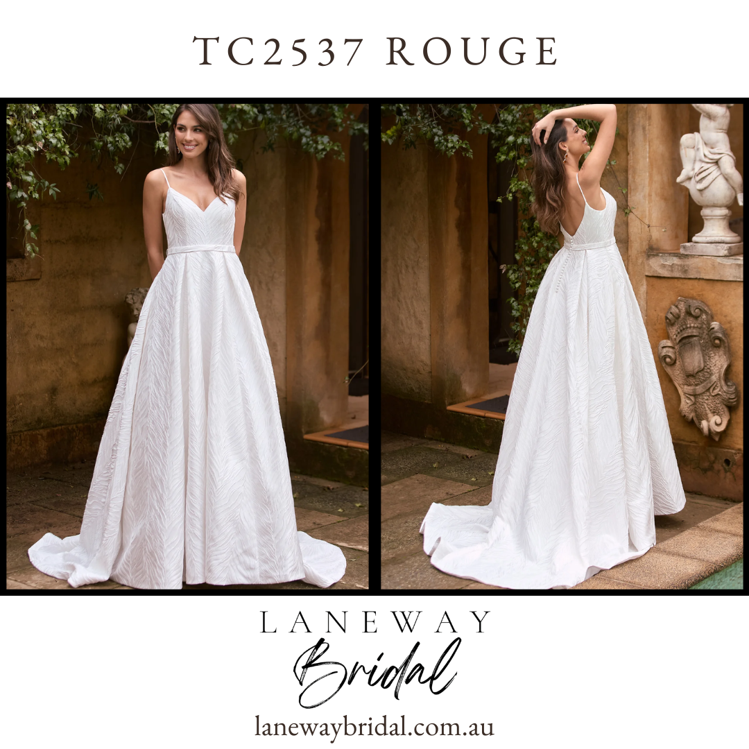 TC2537 Rouge Wedding Dress - SAMPLE