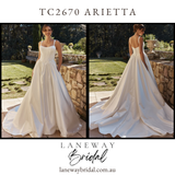 TC2670 Arietta Wedding Dress - SAMPLE