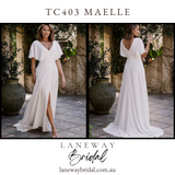 TC403 Maelle Wedding Dress by Tania Olsen Designs