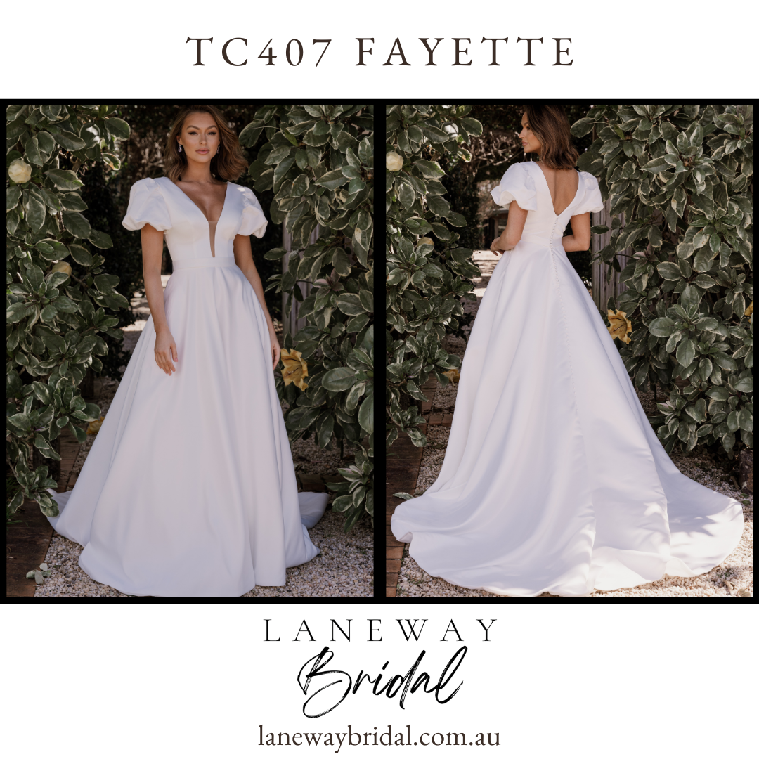 TC407 Fayette Wedding Dress - SAMPLE