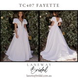 TC407 Fayette Wedding Dress - SAMPLE