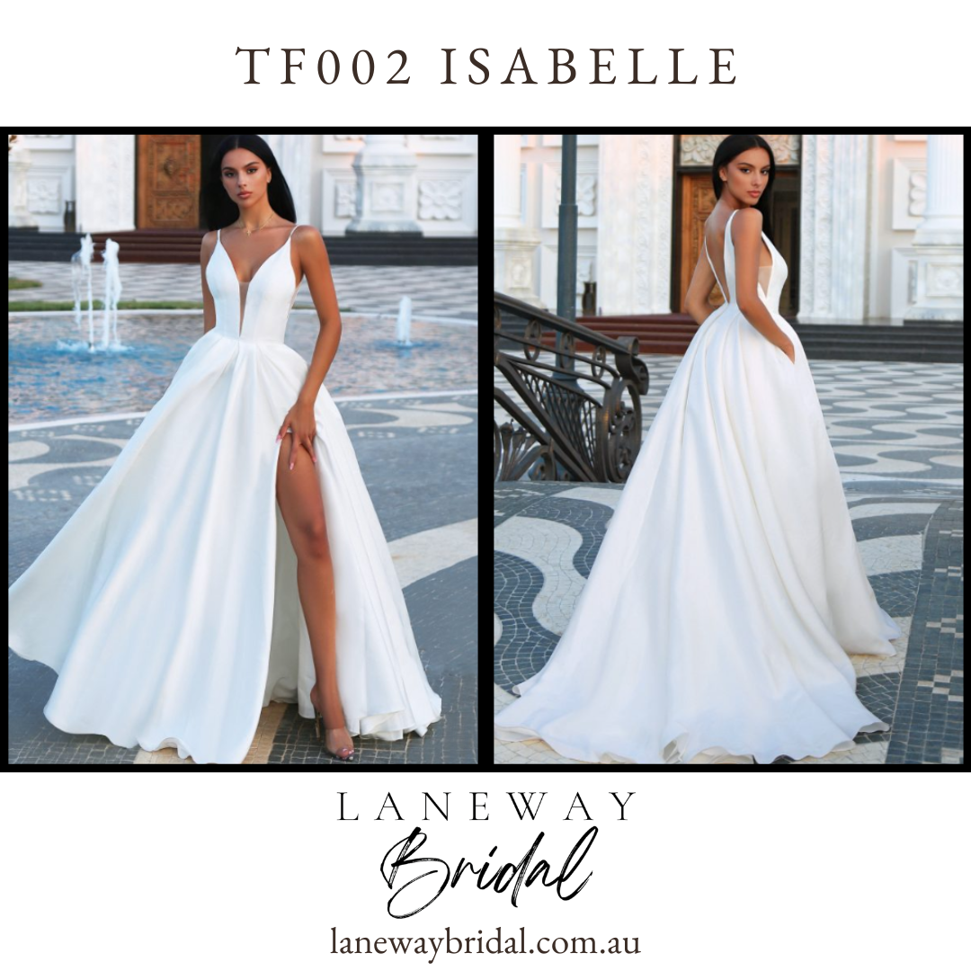 TF002 Isabelle Wedding Dress - SAMPLE
