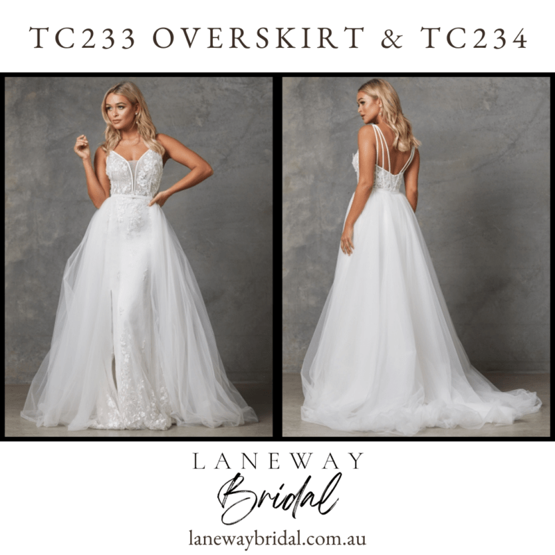 TC233 Detachable Overskirt